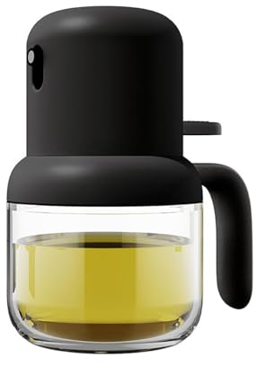 GMYIAK Ölsprühflasche, 180 ml Ölsprüher, Auslaufsicher und leicht zu reinigen, Küchenutensilien, Backen, Salate, Grillen, zum Kochen in der Fritteuse