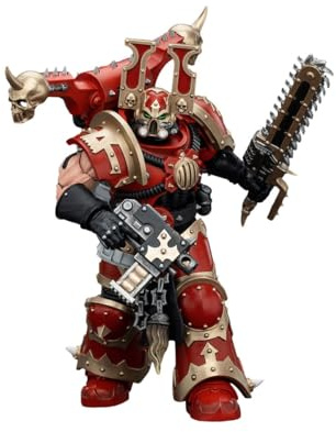 JoyToy Warhammer 40k: World Eaters Khorne Berzerker actionfigur i skala 5 1:18