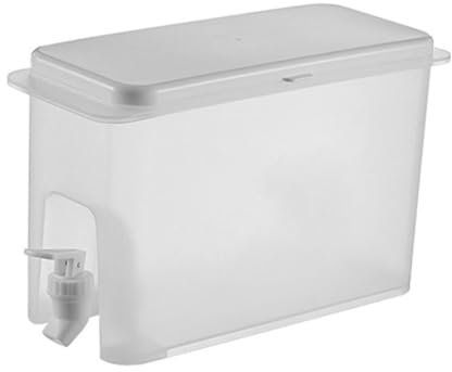 DONFAMDS 1pieza Jarra De Agua Fría Con Grifo Para Jugos y De Frutas Capacidad De Diseño Hermético y Resistente Para Refrigerador