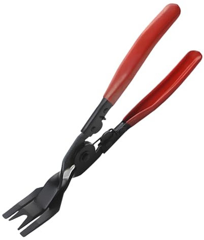 Trim Removal Tool, Plastic Rivet Remover Plier for Car Door Panel, Fastener Clip Removal Tool for Dashboard, Interior Panel, Upholstery, Alloy Steel Car Trim Clip Pliers