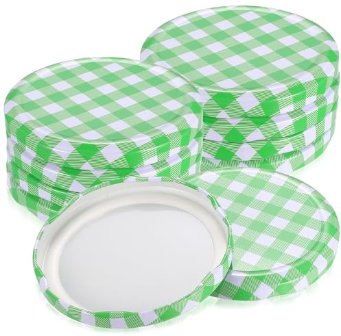 50 tapas Twist Off de 82 mm, tapas para tarros de conservas, tapas de 82 mm, tapa de 82 mm, tapa de rosca para tarros de mermelada y tarros de conservas