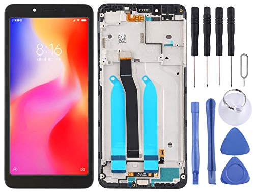 Pantalla LCD de repuesto para Xiaomi Redmi 6A/Redmi 6 digitalizador de montaje completo con marco