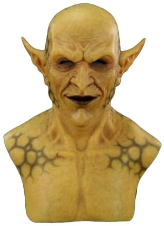 Générique Heltäckande halloween-mask, latexhuvudtillbehör, vuxen, cosplay | Skrämmande mask för karneval, fest, maskerad maskerad teaterföreställning, spökhus, fotografi