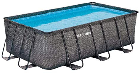 Marimex Florida - Piscina Premium Ratan I Piscina de Pared de Acero para jardín I 2,15x4,00x1,22 m I sin Accesorios