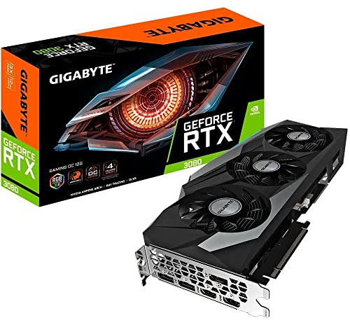 GIGABYTE RTX 3080 GV-N3080GAMING OC-12GD Noir