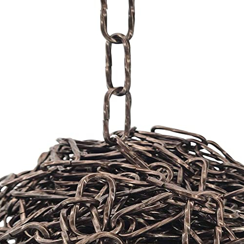 Christoph Palme Eisenkette ø 3,50mm Gedreht – Zierkette aus Stahl Profildraht FE Kette 1m (Fumé)