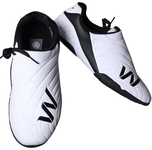 GoldeneAmeisen Taekwondo Shoes,Karate Shoes,Martial Arts Shoes,Kung Fu Tai Chi Shoes,Boxing Shoes,Unisex,Breathable,Non-Slip,Light,Fashion,for Kung Fu,Boxing,Sport,Fitness,Training,Adults,Kids