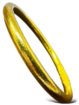 Yvelise Bracciale buddista certificato realizzato in Thailandia, con autentico Mantra, M : 6,2cm de diamètre intérieur, Silicone