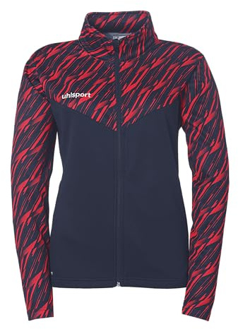 uhlsport Femme Progressive 28 Poly Pour Veste Sport, Bleu Marine/rouge, L EU
