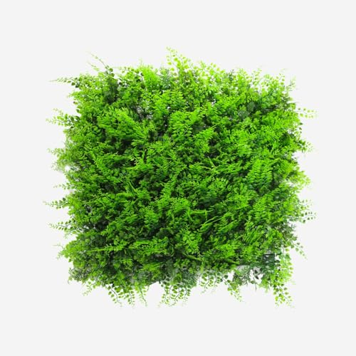 Siepe Artificiale 50x50cm pianta Felce Finta 3D Giardino Balcone Pritus