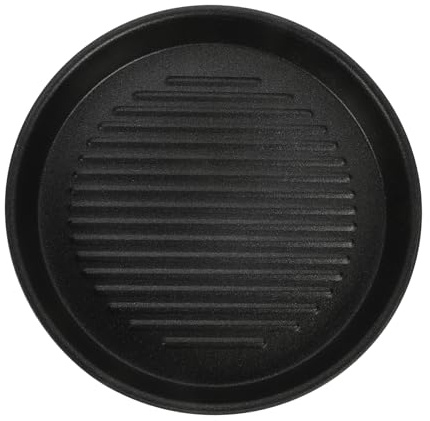 MOTHNUR Poêle à Griller Aluminium Antiadhésive pour Barbecue Extérieur Portable et pour Steaks Poissons et Réunions Familiales Facile à et