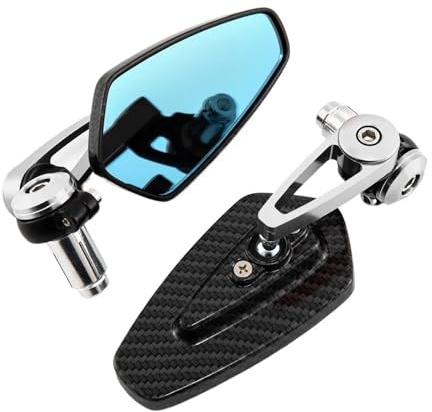 Moto Rétroviseur Rétroviseur Universel pour Moto, Bout De Barre, Guidon De Moto, Rétroviseur Latéral, Rétroviseurs De Recul, Accessoires, Composants