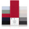 Blumtal Basics Spannbettlaken - Baumwolle - Oeko-TEX zertifiziertes Spannbetttuch - Matratzenbezug - Leintuch - Bettbezug - Rot 140x200cm