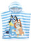 Bluey Toalla niños o niñas | Poncho con Capucha para niños | Toallas de natación, Piscina y Playa.