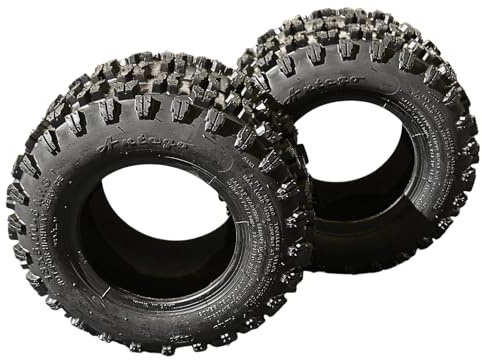 Antego 13x5.00-6 Non-Directional Snow Tires (Set of 2) - Tailored for Superior Winter Grip