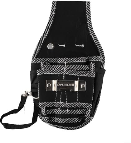 Conserva in modo efficiente i tuoi strumenti in questa custodia porta attrezzi in tessuto di nylon a 9 tasche