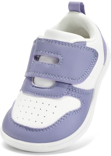 STQ KIDS Barefoot Niños Zapatillas Deportivas Niña Moda Clásicas Calzado Respetuoso Bebe Antideslizante Primeros Pasos Non-Slip Descalzo con Caída Cero al Aire Libre para Mejor Regalo