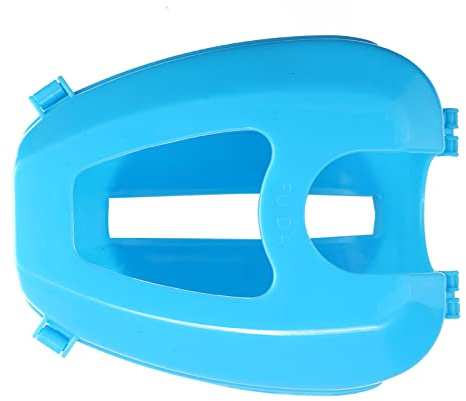 UPALDHOU Soporte Fácil de Instalar Abrazadera/Soporte Resistente Diseño Hueco para Suministro de Aves (Blue)