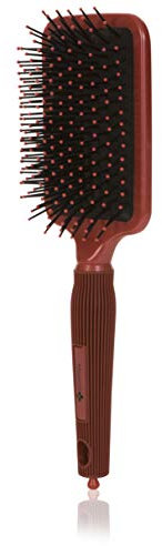 Brosse à cheveux Paddle, grande brosse à cheveux plats démêlant ionique qui élimine les frisottis, lisse et ajoute de la brillance, parfait pour démêler, redresser et assécher les cheveux