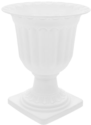 PRETYZOOM Pot De Fleurs Amovible 6.69 Pouces Style Romain Décoratif pour Plantes Succulentes Jardin Balcon Porche Intérieur Extérieur