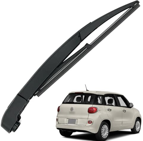Ruolin Braccio e Spazzola Tergilunotto Posteriore, Braccio Tergicristallo Posteriore e Gomma Tergicristallo Ricambio per FIAT 500L 2012-2020