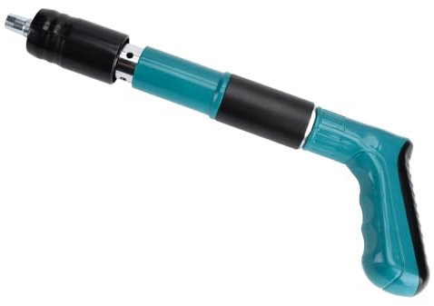 Sparachiodi Portatile, Silenzioso e Regolabile, Leggero per Fissaggio Soffitto/Filo, Pistola Sparachiodi ad Aria Compressa