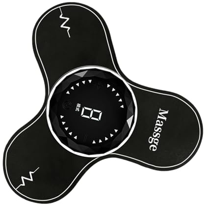 Weqizuerqi Massage du cou | Outil de relaxation électrique portable | Masseur de cou sans fil rechargeable par USB avec 8 modes pour la récupération, les soins de santé, le sommeil, la voiture, la