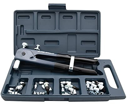 Eclipse Professional Tools 2745 Kit de Herramienta de Instalación de Insertos Roscados con 4 Boquillas (4 - 8 mm)