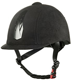 HKM New Air Stripe Reithelm schwarz/sc 52-54 cm