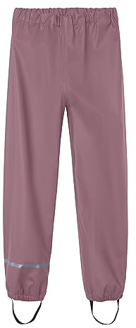 NAME IT Unisex Nkndry Rain Pant Fo Noos Jacke, Wistful Mauve, 134 EU