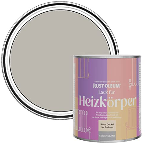 Rust-Oleum Brown Heat Resistant Radiator Paint in Satin Finish - Gorthleck 750ml