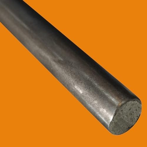 LE ROI DU FER - Barre de fer rond acier de construction - 1 metre, Dimension - 6 mm, Matière - Acier étiré