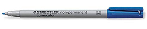 STAEDTLER 315–3 icke-permanent märkpenna 100, rund spets, blå, 1 st