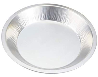 KitchenDance Disposable Heavyweight Aluminum Foil Round Baking Pan, 1070, Silver, 36 Ounces