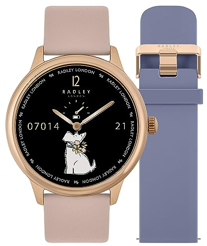 RADLEY Women Digital Quartz Watch with Leather Strap RYS19-2130-SET
