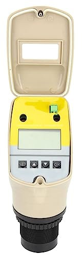 Misuratore di Livello Ad Ultrasuoni, Sensore di Livello Dell'acqua Ad Ultrasuoni, IP65, Precisione 0,2%, Trasmettitore di Livello Ad Ultrasuoni Per Controllo di Processi Industriali(0‑5 Meters)