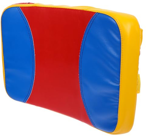 Milisten Taekwondo Kick Shield 15X10X2 Inch Lightweight Durable Martial Arts Training Pad with Reinforced Handle and Straps for Kickboxing Sparring Practice
