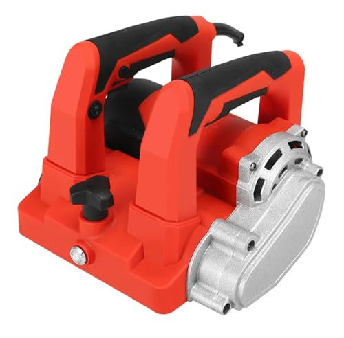 KONGMM Portable Wood Planer, Wall Shovel Machine Wall Shovel Renovation Plane Rough Planer Old Wall Refurbishment Dust-Free Planing Electric Planer for Furniture Repair and DIY Wood Crafts
