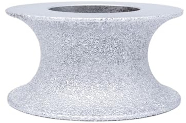 ZHaotn Diamond Grinding Wheel Vacuum Brazed Full Bullnose Diamond Router Bit Profiling Wheel For Stone Granite Edge Abrasive