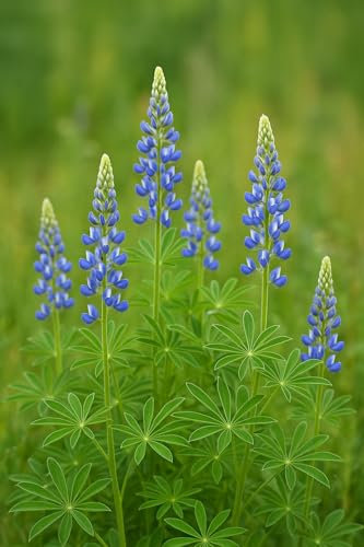 20 grammes de graines à semer -Le Grenier d'Abondance - Engrais vert Lupin Bleu bio - Lupinus