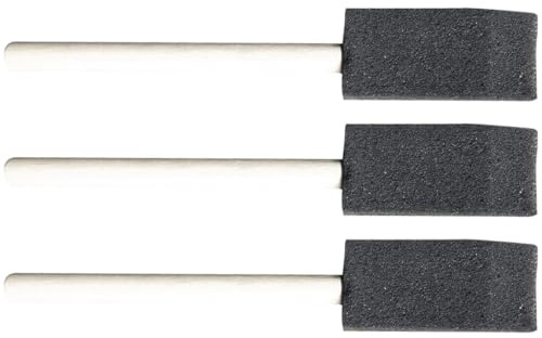CHILDWEET Ensemble 3 Pcs Brosses Mini Nettoyant pour Grille D’aération Voiture, Brosse Éponge sans Rayure, Outil Dépoussiérage Intérieur Auto, pour Nettoyage Climatiseur et Fentes