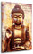 Kunstgestalten24 Leinwandbild Buddha Feng Shui Wandbild Kunstdruck Raumdeko Übergrößen