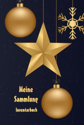 Notizheft Notizbuch Schreibheft Geschenkidee Inventurbuch Schwibbogen A5 100 Seiten Bestandsbuch 08 Inventarbuch für ihre Sammlung Nussknacker ... Lichterketten Engel Stern Weihnachtsmann