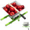 XINZI 7L Obstmühle, Apfelpresse Obsthäcksler Maischemühle Obstpresse, Traubenmühle Manuell Obstpresse Mobile Fruchtpresse Weinpresse Obst Saftpresse mit Handkurbel