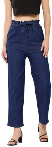 Aarika Jeans för kvinnor, blå, Marinblå, 38