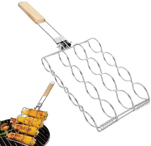 Soporte Para Mazorcas De Para La Parrilla - Parrillas Y Utensilios De Cocina | Parrilla Y Soporte Para Barbacoa De Para Mazorcas De, Jardín Para Barbacoa, Camping, Restaurante, Comedor