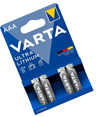 Varta Ultra Lithium Batterie Transparent AAA/Micro