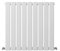 Biubiubath Horizontal Flat Panel Radiator 600x612mm Flat Radiator White Single Design RAD Central Heating