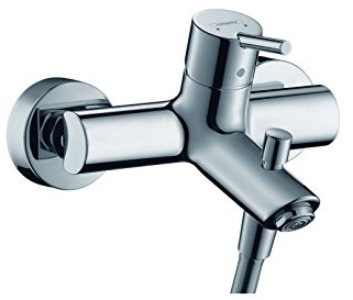 hansgrohe Talis Aufputz Wannenarmatur, für 2 Funktionen, Chrom