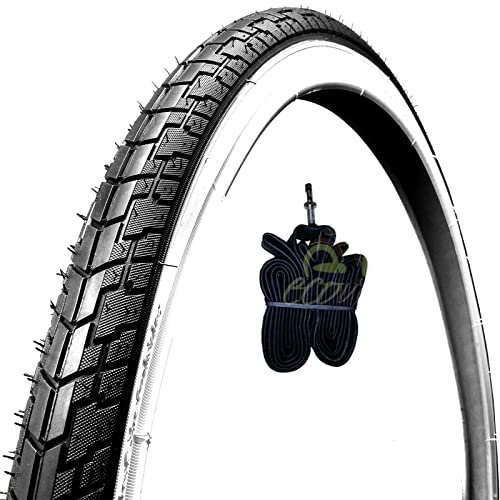 1 pneu Bianconero + 1 chambre à air pour vélo City Bike Vélo trekking 700 x 35 28 1 5/8 3/8 (37 – 622)